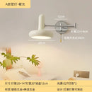 Mickey mouse red & yellow cream wind wall lamp bedroom reading light