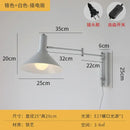Mickey mouse red & yellow cream wind wall lamp bedroom reading light