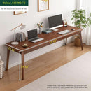 Mid-Century Minimalist Long Desk for Home Office Use