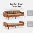 Mid Century Modern Multi Functional Sofa Bed Futon