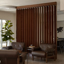 Wood Slat Room Divider