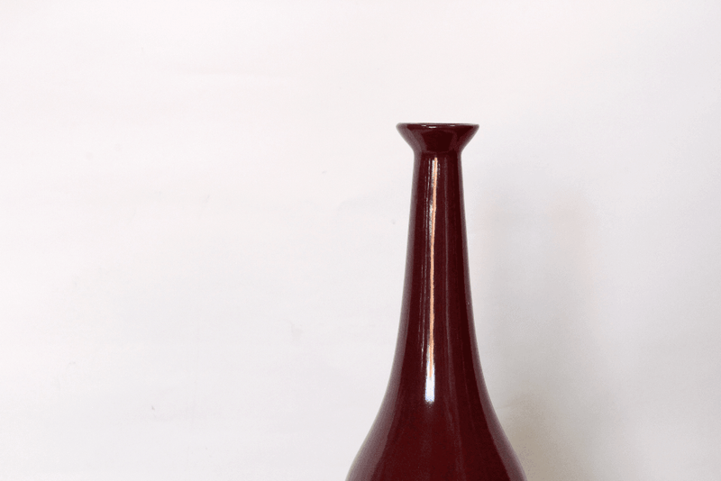 Milk Bottle Shaped Ceramic Vase