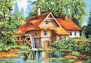 Mill in the Forest B480L Counted Cross-Stitch Kit