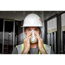 Milwaukee N95 Dust Protection Respirator with Gasket Valved White 1 pk