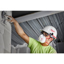 Milwaukee N95 Dust Protection Respirator with Gasket Valved White One Size Fits All 10 pk