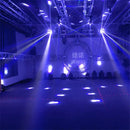Mini black red green laser light moving head – nightclub party room