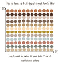 Cute Little Dogs decals - Fabric Nursery Wall Art Decals