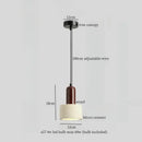 Minimalist beige decorbites cement led pendant lights kitchen decor