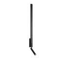 Minimalist black adjustable angle wall lamp bedroom reading sconce