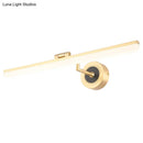 DecorBites™ Minimalist LED Vanity Light for Bathroom Walls - Swing Arm Bath Bar with Acrylic Shade