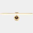 DecorBites™ Minimalist LED Vanity Light for Bathroom Walls - Swing Arm Bath Bar with Acrylic Shade