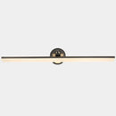 DecorBites™ Minimalist LED Vanity Light for Bathroom Walls - Swing Arm Bath Bar with Acrylic Shade