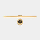 DecorBites™ Minimalist LED Vanity Light for Bathroom Walls - Swing Arm Bath Bar with Acrylic Shade
