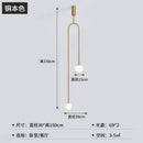 Minimalist black bronze glass ball pendant light for living room