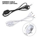 Minimalist black decorative lamp cord with dimmer switch bedroom light