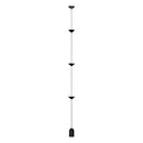 Minimalist black decorbites cone design floor lamp living room light
