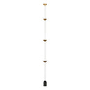 Minimalist black decorbites cone design floor lamp living room light