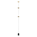 Minimalist black decorbites cone design floor lamp living room light