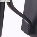 Minimalist black & flaxen sconce light for bedroom 110v-120v 220v-240v