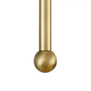 Minimalist black & gold led wall lamp for bedroom