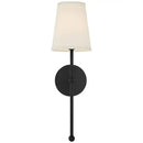 Minimalist black & gold led wall lamp for bedroom