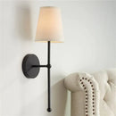 Minimalist black & gold led wall lamp for bedroom