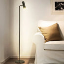 Minimalist black led dimmable floor lamp for living room