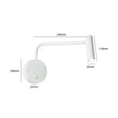 Minimalist black led dimmable floor lamp for living room