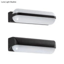Minimalist black led wall sconce capsule yard fixture 220v-240v