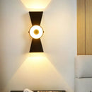 Black Metal Minimalist Wall Sconce