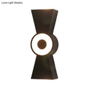 DecorBites™ Minimalist Tapered Metal Wall Sconce with LED Warm/White Light Fixture
