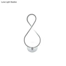 Minimalist black & white acrylic led wall lamp bedroom sconce