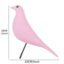 Minimalist black & white bird peace dove resin craft living room decor