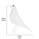 Minimalist black & white bird peace dove resin craft living room decor