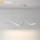 Black Linear LED Chandelier