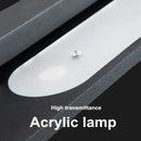 Minimalist black & white led wall light for bedroom and living room