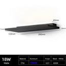 Minimalist black & white led wall light for bedroom and living room