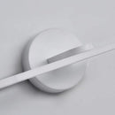 Minimalist brass elliptical wall light for bathroom sconce fixture