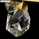 DecorBites™ Minimalist Brass LED Gemstone Hanging Light for Dining Room - Crystal Island Lighting