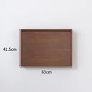 Minimalist brown wooden corner computer desk folding table bedroom