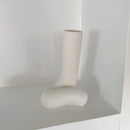Minimalist cream abstract human body vase bedroom ceramic decor