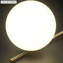 DecorBites™ Minimalist Cream Glass Globe Island Pendant Light for Dining Room