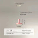 Minimalist cream white ceramic pendant light for dining room