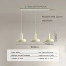 Minimalist cream white ceramic pendant light for dining room