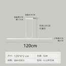 Minimalist decorbites black art led ceiling chandelier dining room