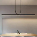 Minimalist decorbites black art led ceiling chandelier dining room