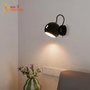 Minimalist decorbites cream wind led wall lamp for bedroom
