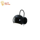 Minimalist decorbites cream wind led wall lamp for bedroom