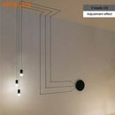 Minimalist decorbites industrial retro wall lamp kitchen hanging light