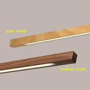 Minimalist dimmable wooden pendant lamp for dining room lighting